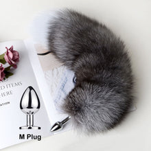 Load image into Gallery viewer, Separable Anal Plug Real Fox Tail Cosplay Butt Plug Anal Sex Tail Adult Products Anal Sex Toys for Woman Couples Men Sexy Shop