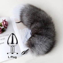 Load image into Gallery viewer, Separable Anal Plug Real Fox Tail Cosplay Butt Plug Anal Sex Tail Adult Products Anal Sex Toys for Woman Couples Men Sexy Shop