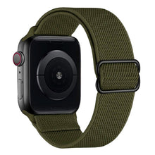 Load image into Gallery viewer, Solo Loop Nylon Strap for Apple watch band 44mm 40mm 38mm 42mm Adjustable Elastic Scrunchie bracelet correa iWatch 6 se 5 4 3 2