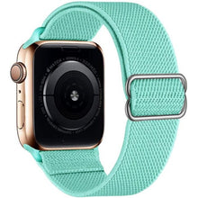 Load image into Gallery viewer, Solo Loop Nylon Strap for Apple watch band 44mm 40mm 38mm 42mm Adjustable Elastic Scrunchie bracelet correa iWatch 6 se 5 4 3 2
