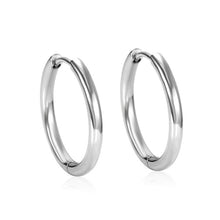 Load image into Gallery viewer, LUXUSTEEL 1Pairs/2pcs Trendy Small Hoop Earrings Women Girl Coloful Round Circle Earring 2021 Anti-allergy Brinco Accessories