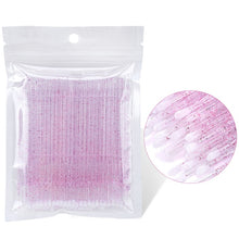 Load image into Gallery viewer, Disposable MicroBrush Eyelashes Extension Individual Lash Removing Swab Micro Brush For Eyelash Extension Tools