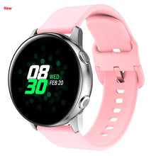 Load image into Gallery viewer, Silicone Watchbands for Samsung Galaxy Watch 3 41mm 45mm Bracelet Smart Sport Strap for Samsung galaxy watch 4 42mm Watch Strap