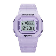Load image into Gallery viewer, New Fashion Transparent Digital Watch Square Women Watches Sports Electronic Wrist Watch Reloj Mujer Clock Dropshipping