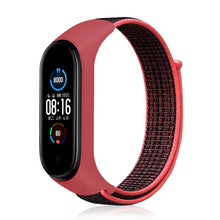 Load image into Gallery viewer, Nylon Strap for mi band 5 Bracelet Sport loop watch Belt pulsera correa Miband strap Wristband for xiaomi Mi band 6 4 3 Bracelet