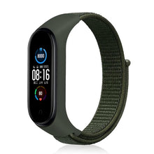 Load image into Gallery viewer, Nylon Strap for mi band 5 Bracelet Sport loop watch Belt pulsera correa Miband strap Wristband for xiaomi Mi band 6 4 3 Bracelet
