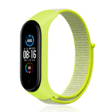 Load image into Gallery viewer, Nylon Strap for mi band 5 Bracelet Sport loop watch Belt pulsera correa Miband strap Wristband for xiaomi Mi band 6 4 3 Bracelet