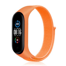 Load image into Gallery viewer, Nylon Strap for mi band 5 Bracelet Sport loop watch Belt pulsera correa Miband strap Wristband for xiaomi Mi band 6 4 3 Bracelet
