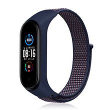 Load image into Gallery viewer, Nylon Strap for mi band 5 Bracelet Sport loop watch Belt pulsera correa Miband strap Wristband for xiaomi Mi band 6 4 3 Bracelet