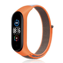 Load image into Gallery viewer, Nylon Strap for mi band 5 Bracelet Sport loop watch Belt pulsera correa Miband strap Wristband for xiaomi Mi band 6 4 3 Bracelet