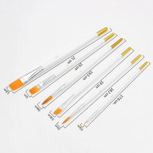 Load image into Gallery viewer, 5Pcs/6pcs Artist Paint Brush Set High Quality Nylon Hair Wood Black Handle Watercolor Acrylic Oil Brush Painting Art Supplies