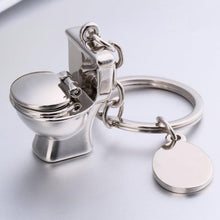 Load image into Gallery viewer, Creative gift car metal keychain turbo gear hub pendant brake disc shock absorber Pendant