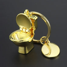 Load image into Gallery viewer, Creative gift car metal keychain turbo gear hub pendant brake disc shock absorber Pendant