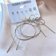 Load image into Gallery viewer, 17KM Bohemian Gold Snake Butterfly Drop Earrings Set For Women Pearl Acrylic Dangle Earrings 2021 Trend Set of Earrings Jewelry