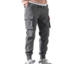Load image into Gallery viewer, Hot!Autumn Men Pants Hip Hop Harem Joggers Pants 2021New Male Trousers Mens Solid Multi-pocket Cargo Pants Skinny Fit Sweatpants