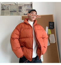 Load image into Gallery viewer, LAPPSTER Men Harajuku Colorful Bubble Coat Winter Jacket 2021 Mens Streetwear Hip Hop Parka Korean Black Clothes Puffer Jackets