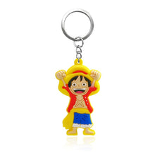 Load image into Gallery viewer, 1pcs PVC Pendant Keychain Action Key Ring Holder Kid Gift Trinkets Accessory Jewelry  Key Chain for Car Keys Decoration