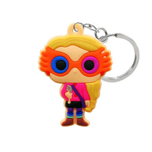 Load image into Gallery viewer, 1PCS PVC Key Chain Cartoon Mini Anime Figure Key Ring Keychain Key Holder Fashion Charms Trinket Keys Decoration Trinkets