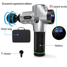 Load image into Gallery viewer, LCD Electric massage Fascia Gun Slimming Body Muscle Relaxation for Neck back foot leg shoulder Massager massage Gun percussion