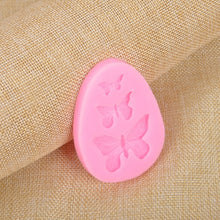 Load image into Gallery viewer, 1/2/3Pcs 3D Silicone Baking Mold DIY Butterfly Maple Leaf Mould Chocolate Fondant Cake Decorating Tool Temperature Resistance