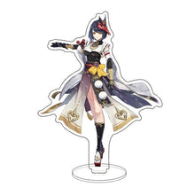 Load image into Gallery viewer, Hot Game Genshin Impact Zhongli Character Acrylic Figure Stand Model Plate Desk Decor Barbara Cute Standing Sign Great Gifts