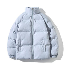 Load image into Gallery viewer, Winter Jacket Men Parkas Thicken Warm Coat Mens Stand Collar Jackets Solid Color Parka Coat Women Fashion New Streetwear 5XL