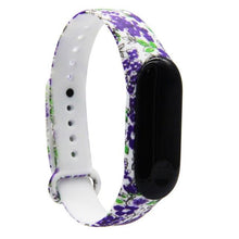 Load image into Gallery viewer, Strap For Xiaomi Mi Band 4 3 5 6 watch band Creative graffiti style Silicone bracelet replacement For XiaoMi band 4 5 Wristband
