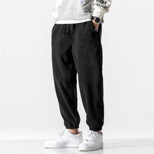 Load image into Gallery viewer, New Loose Jogging Pants Men 2020 New Fashion Fleece Autumn Winter Warm Sweatpants Male Outdoor Straight Trousers Pantalon Hommes
