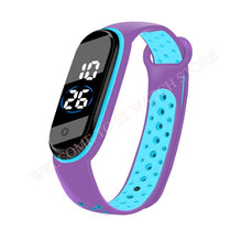Load image into Gallery viewer, Fashion Sports Watch For Kids Children Waterproof Led Digital Watch Ultra-light Silicone Strap Teen Boys Girls WristWatch Unisex