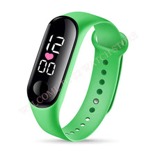 Load image into Gallery viewer, Fashion Sports Watch For Kids Children Waterproof Led Digital Watch Ultra-light Silicone Strap Teen Boys Girls WristWatch Unisex