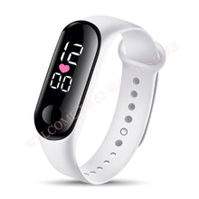 Load image into Gallery viewer, Fashion Sports Watch For Kids Children Waterproof Led Digital Watch Ultra-light Silicone Strap Teen Boys Girls WristWatch Unisex