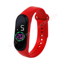 Load image into Gallery viewer, Fashion Sports Watch For Kids Children Waterproof Led Digital Watch Ultra-light Silicone Strap Teen Boys Girls WristWatch Unisex