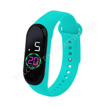 Load image into Gallery viewer, Fashion Sports Watch For Kids Children Waterproof Led Digital Watch Ultra-light Silicone Strap Teen Boys Girls WristWatch Unisex