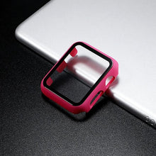 Load image into Gallery viewer, Glass+Case For Apple Watch Series 6 5 4 3 SE 44mm 40mm iWatch Case 42mm 38mm Screen Protector+Cover Apple Watch Accessories