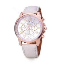 Load image into Gallery viewer, Luxury Brand Leather Quartz Watch Women Men Ladies Fashion Wrist Watch Wristwatches Clock relogio feminino dropshipping