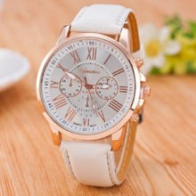 Load image into Gallery viewer, Luxury Brand Leather Quartz Watch Women Men Ladies Fashion Wrist Watch Wristwatches Clock relogio feminino dropshipping