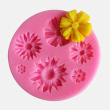 Load image into Gallery viewer, New 3D Flower Silicone Molds Fondant Craft Cake Candy Chocolate Sugarcraft Ice Pastry Baking Tool Mould Soap Mold Cake Decorator