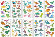 Load image into Gallery viewer, 10 Sheets/Set Children Cute Cartoon Unicorn Temporary Tattoo Stickers Baby Shower Kids Body Makeup Sticker Tattoos Football