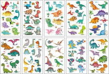 Load image into Gallery viewer, 10 Sheets/Set Children Cute Cartoon Unicorn Temporary Tattoo Stickers Baby Shower Kids Body Makeup Sticker Tattoos Football