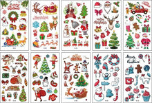 Load image into Gallery viewer, 10 Sheets/Set Children Cute Cartoon Unicorn Temporary Tattoo Stickers Baby Shower Kids Body Makeup Sticker Tattoos Football