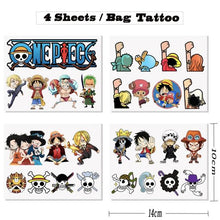 Load image into Gallery viewer, 10 Sheets/Set Children Cute Cartoon Unicorn Temporary Tattoo Stickers Baby Shower Kids Body Makeup Sticker Tattoos Football