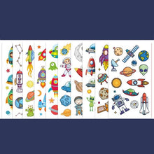 Load image into Gallery viewer, 10 Sheets/Set Children Cute Cartoon Unicorn Temporary Tattoo Stickers Baby Shower Kids Body Makeup Sticker Tattoos Football