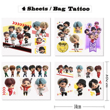 Load image into Gallery viewer, 10 Sheets/Set Children Cute Cartoon Unicorn Temporary Tattoo Stickers Baby Shower Kids Body Makeup Sticker Tattoos Football