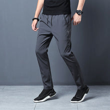 Load image into Gallery viewer, 2021 New Men Pants Joggers Fitness Casual Fleece Outdoor Sweatpants Breathable Slim Elasticity Trouser Plus Size Men Pants