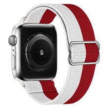 Load image into Gallery viewer, Solo Loop Nylon Strap for Apple watch band 44mm 40mm 38mm 42mm Adjustable Elastic Scrunchie bracelet correa iWatch 6 se 5 4 3 2