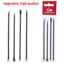 Load image into Gallery viewer, 4PCS Acne Blackhead Comedone Black Spot Pimple Blemish Remover Skin Care Women Beauty Acne Treatment Pore Cleanser Needle Hook