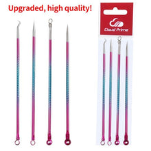 Load image into Gallery viewer, 4PCS Acne Blackhead Comedone Black Spot Pimple Blemish Remover Skin Care Women Beauty Acne Treatment Pore Cleanser Needle Hook