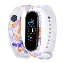 Load image into Gallery viewer, Sport Strap For Xiaomi Mi Band 3 4 5 6 Silicone Wristband Replace Mi band 4 Graffiti style Bracelet For Mi Band 6 band 5 straps
