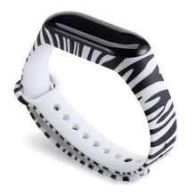 Load image into Gallery viewer, Sport Strap For Xiaomi Mi Band 3 4 5 6 Silicone Wristband Replace Mi band 4 Graffiti style Bracelet For Mi Band 6 band 5 straps