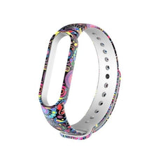 Load image into Gallery viewer, Sport Strap For Xiaomi Mi Band 3 4 5 6 Silicone Wristband Replace Mi band 4 Graffiti style Bracelet For Mi Band 6 band 5 straps